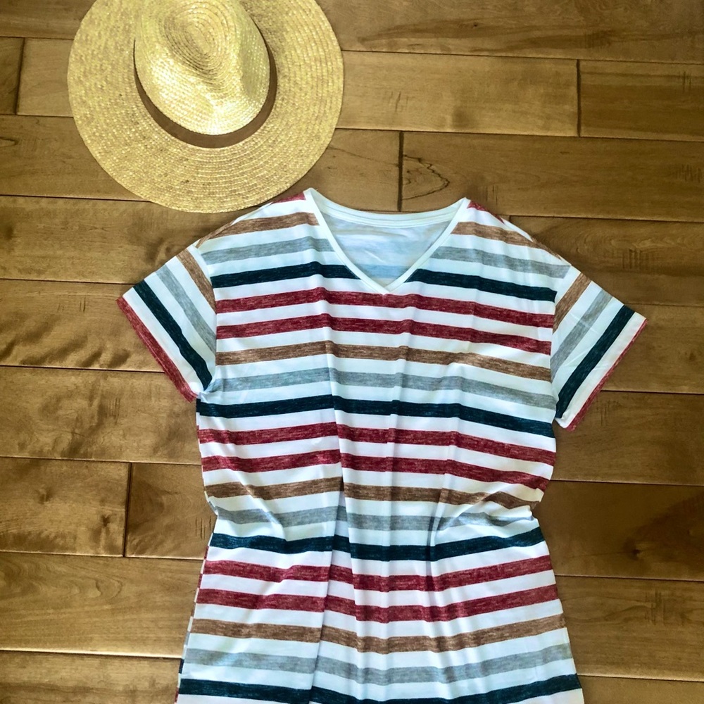 New striped top from Sierra & Oak Boutique.